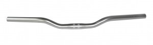 Lenker Ergotec City Ø 25,4mm, 620mm, 15°, Stahl, Alu-Look