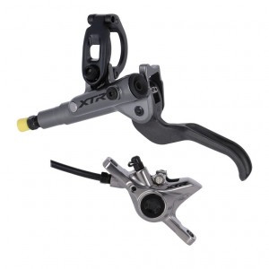 Scheibenbremse Shimano XTR M9100 hydr. VR, links,1000mm, sw/anthr, m. Hebel