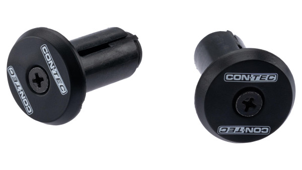 CONTEC CT LENKERSTOPFEN DUO.PLUG KUNSTSTOFF SCHWARZ