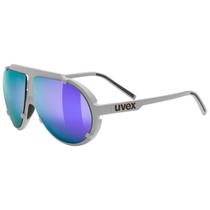 UVEX Esntl Pina Grey Matt / Mirror Purple | One Size