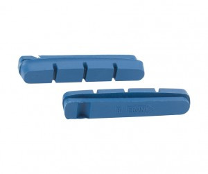 XLC Ersatzbremsgummis BS-X01 4er Set, 55mm, Carbonfelgen Shim blau
