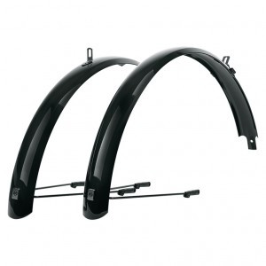 Schutzblechset SKS Bluemels Basic 20", 60mm, schwarz, Alu/Kunststoff
