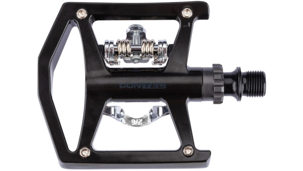 CONTEC CT MTB-PEDALE SPADE SPD, M.CLEATS, SCHWARZ