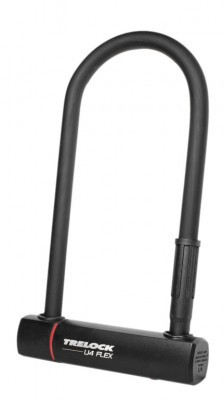 Bügelschloss Trelock U4 Flex 10,2x23cm, Ø14mm, schwarz
