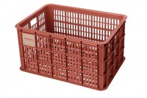 BASIL TRANSPORTKORB CRATE L,KUNST.40L,RED,95%RECYCL