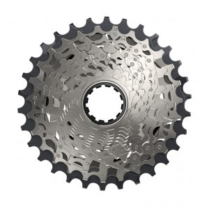 Zahnkranz-Kassette SRAM XG-1270 XDR 12-fach, 10-30 Zähne, XDR-Body, silber