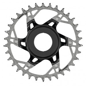 Kettenblatt SRAM T-Type XX 36Z.,Alu, sw/si,12-f.,DM, f. Shim. Steps