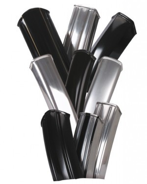 Niro-Bleche 26X1.75, unlin. 54mm, silber