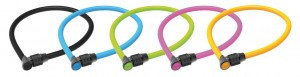 Kabelschl.Onguard Lightweight Combo 8189 Länge 60cm, Ø6mm, farblich sortiert