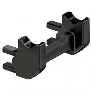 Distanz-Set KLICKfix für Lenkeradapter E schwarz, 90 Grad