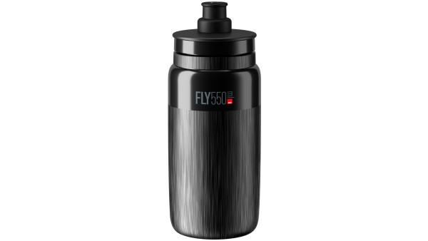 ELITE TRINKFLASCHE FLYTEX 550ML SCHWARZ/GRAU