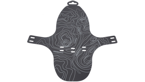 CONTEC CT HR-SPRITZSCHUTZ SPECTE R SCHWARZ GRAU LINIEN