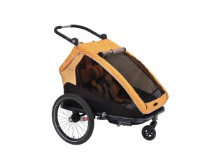 XLC Kinderanhänger DUO S BS-C10 20", marigold/anthrazit
