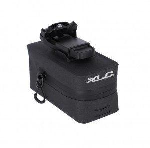 XLC Satteltasche BA-S110 schwarz/anthrazit, Fidlock 'Push'