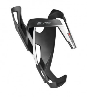 ELITE Flaschenhalter Vico Carbon Schwarz / Weiß Matt