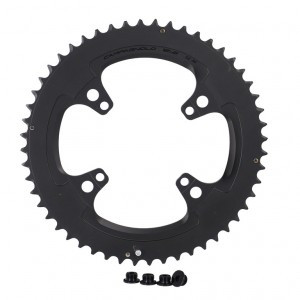 Kettenblatt Campagnolo Chorus 123mm,52Z,Alu,sw,4-Arm,Innen,2x12-fach