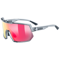 UVEX Sportstyle 235 Smoke Transparent / MIRROR Red | One Size