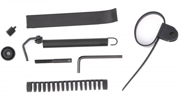 CONTEC CT LENKUNGSDAEMPFER 38-62 MM, SCHWARZ