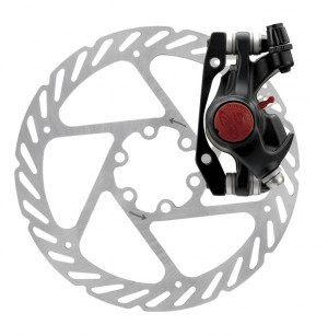 Scheibenbremse Avid BB5 MTB mech. VR/HR, schwarz, Scheibe 160mm