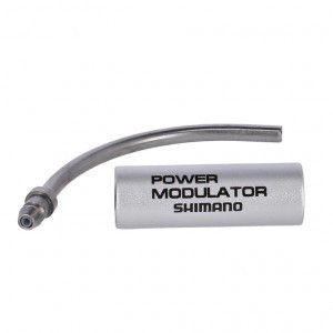 Shimano SHIM.POWERMOD. ZUGFUEHR F.V-BRAKE 90 SILBER