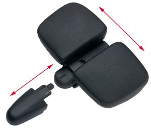Point SATTEL ENDZONE VARIO SCHWARZ