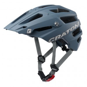 Fahrradhelm Cratoni AllTrack (MTB) grau matt, Gr. S/M (54-58cm)