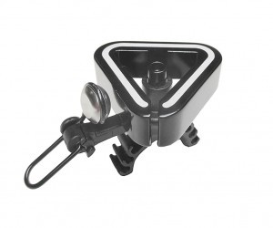 MOUNTY KLINGEL TRILLY DREIECK-DESIGN SCHWARZ