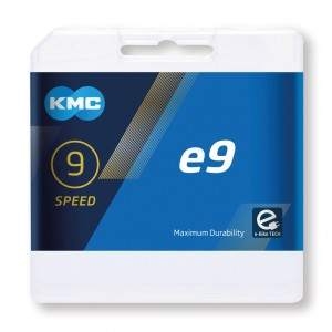 KMC KETTE E9 SILBER 1/2 X 11/128 122GL