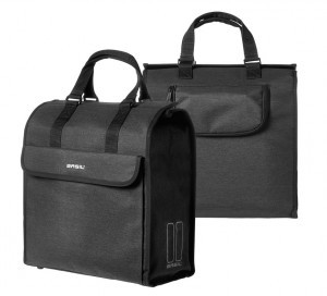 BASIL SHOPPINGTASCHE MIRA, SCHWARZ 17 L.