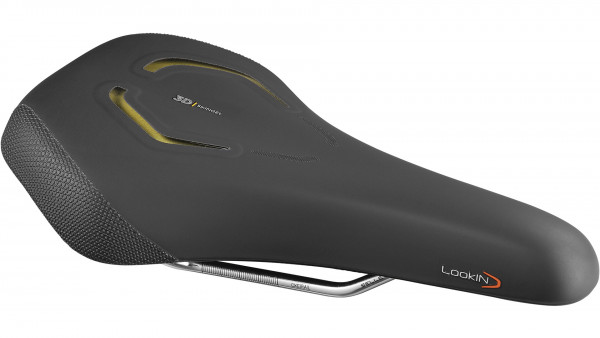 Selle Royal SR SATTEL LOOKIN 3D MODERATE MAN SCHWARZ