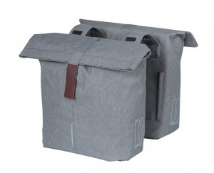 BASIL DOPPELTASCHE CITY GREY MELEE