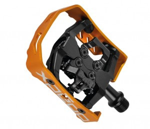 Pedal Xpedo Clipless Milo sw/orange, 9/16", einseitig SPD