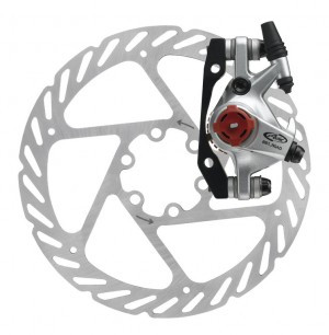 Scheibenbremse Avid BB7 Road mech. HR, platinum, Scheibe 140mm