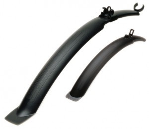 Steckblechset SKS Hightrek Junior 20", 55mm, schwarz, mit Spritzschutz