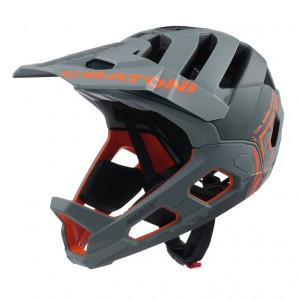 Fahrradhelm Cratoni Madroc anthrazit-orange matt, Gr. M/L (58-61cm)