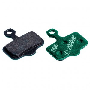 Scheibenbremsbelag Sinter 006 Sram organisch, MTB Race, grün, VE=1 Paar