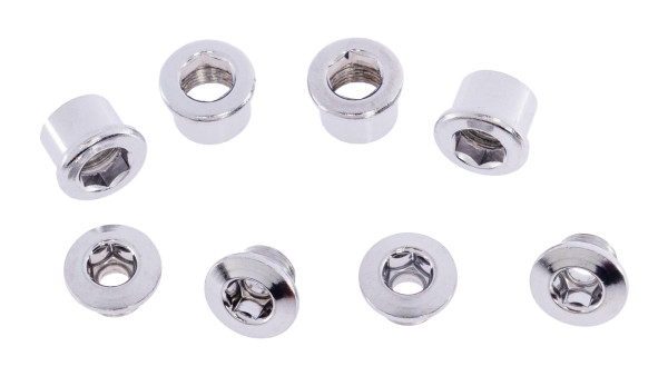 CONTEC CT KETTENBLATTSCHRAUBEN C.NUT 2-FACH 4 STK.SILBER