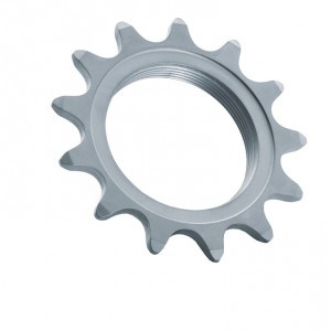 Single Speed Ritzel Miche 1/8",18 Zähne mit Gewinde matt verchromt