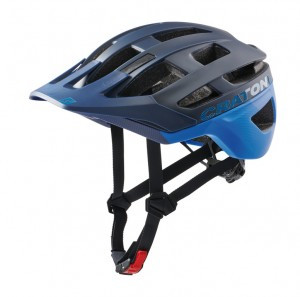 Fahrradhelm Cratoni AllRace (MTB) blau matt, Gr. S/M (52-57cm)