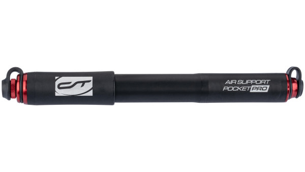 CONTEC CT MINIPUMPE AIR SUPPORT POCKET PRO GAUGE SCHWARZ