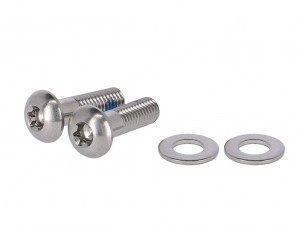 Schrauben SRAM f.Scheibenbremsadapt.FMC T25, 17mm, Edelstahl, 2 Stück